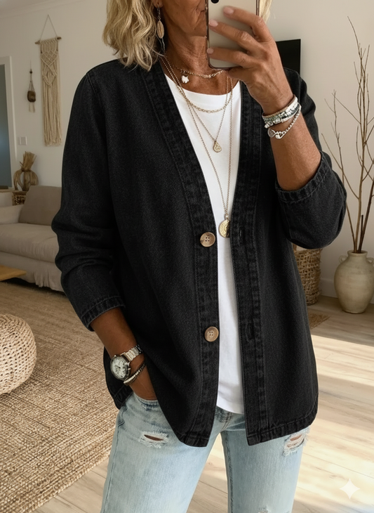 ✨⏰LAST DAY SAVE 49% ⏰Women's Casual Denim Cardigan